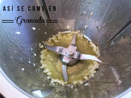 Jamón de cerdo en salsa de mango