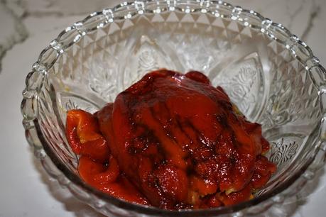 Hummus de pimiento asado Hummus de pimiento asado