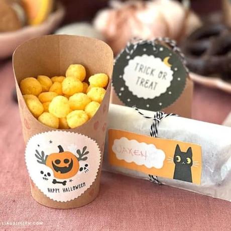 Decoración para una fiesta infantil de Halloween que puedes imprimir gratis!