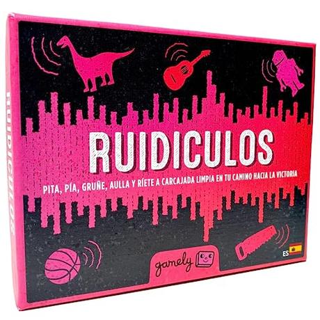 Gamely RUIDICULOS (Español) | El divertidísimo Juego de Bolsillo en el Que se Hacen Ruidos ridículos | El Juego de Cartas para Toda la Familia Que hará reír a niños, jóvenes y Mayores
