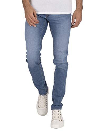 Jack & Jones Jjiglenn Jjoriginal Am 815 Noos Vaqueros Slim, Blue Denim, 33W / 32L para Hombre