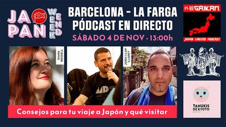 Pódcast en directo en la Japan Weekend de Barcelona