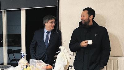 Valtònyc volvió a Mallorca, tras seis años en Bruselas.