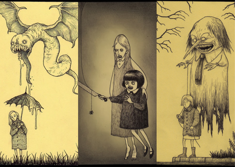 JOHN KENN: Monstruos bajo la cama | ILUSTRADORES