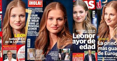 La “Leonormanía” o cómo intentar meternos de nuevo a la monarquía con calzador. La “Leonormanía” o cómo intentar meternos de nuevo a la monarquía con calzador.