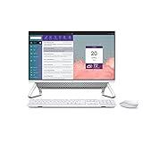 Dell Inspiron 5400 - Ordenador All-in-One de 23,8'' Full HD (Intel Core i3-1115G4, Intel Iris Xe Graphics, 8 GB RAM, 256 GB SSD, Cámara HD, Windows 11 Home), Metálica - Ratón y teclado incluidos