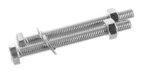 Ejemplo de un juego de tornillos para sofá chaise longue reversible