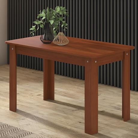 Medidas de mesa de comedor: ¿Cómo elegir la mesa adecuada? Mesa comedor, extensible, 6 personas, nogal, cerrada - Firenze