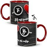 LolaPix Taza San Valentin. Regalos San Valentín Hombre. Regalo Enamorados. Taza cerámica 330 ml. Vario Diseños
