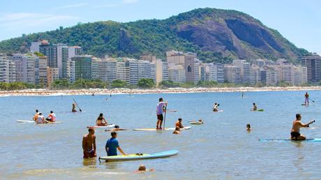 Playa de Copacabana un paraíso tropical