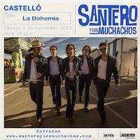 Concierto de Santero y Los Muchachos en La Bohemia junto a Reciclaje