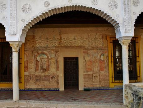 La casa de Pilatos (33): Homero, Horacio y Virgilio, en la Galería Alta del Patio principal.