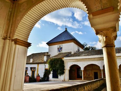 La casa de Pilatos (33): Homero, Horacio y Virgilio, en la Galería Alta del Patio principal.