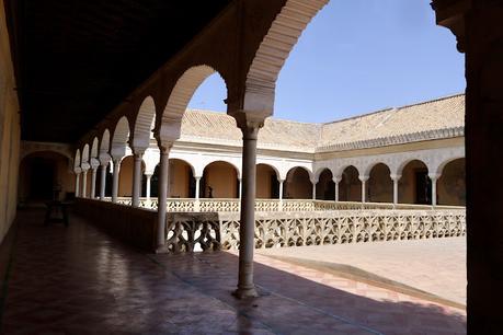 La casa de Pilatos (33): Homero, Horacio y Virgilio, en la Galería Alta del Patio principal.