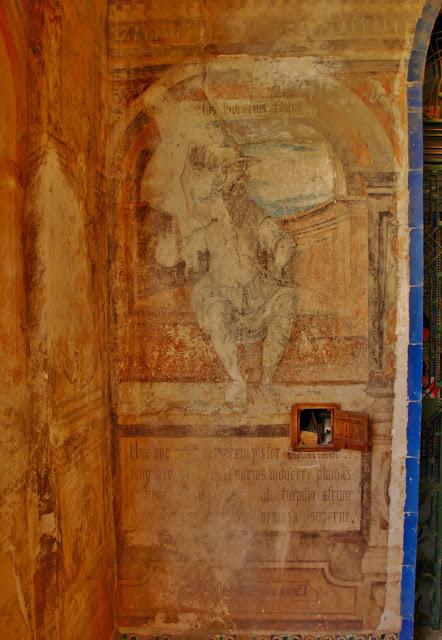 La casa de Pilatos (33): Homero, Horacio y Virgilio, en la Galería Alta del Patio principal.