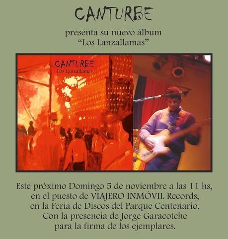 Canturbe: Presentanción del próximo disco - Mañana Domingo en Parque Centenario