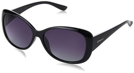 Polaroid P8317 IX KIH Gafas de Sol, Negro (Black/Grey SF Pz), 58 para Mujer