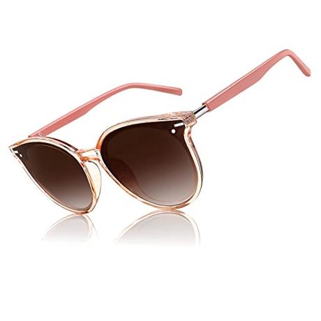 CGID Gafas de Sol Polarizadas Mujer Redondas Grandes 100% Protección UV400