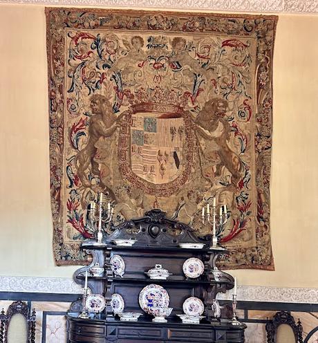 La Casa de Pilatos (35): El Comedor del Palacio Alto.