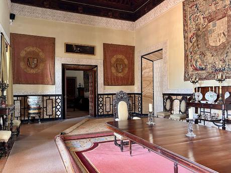 La Casa de Pilatos (35): El Comedor del Palacio Alto.
