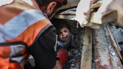 La “leonormanía”, en España… Y el “cementerio de niños”, en Gaza.