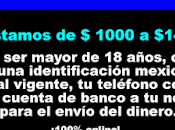 Préstamos 1000 $14000