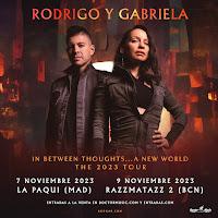 Rodrigo y Gabriela, conciertos en España en 2023