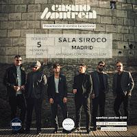 Concierto Casino Montreal en Siroco