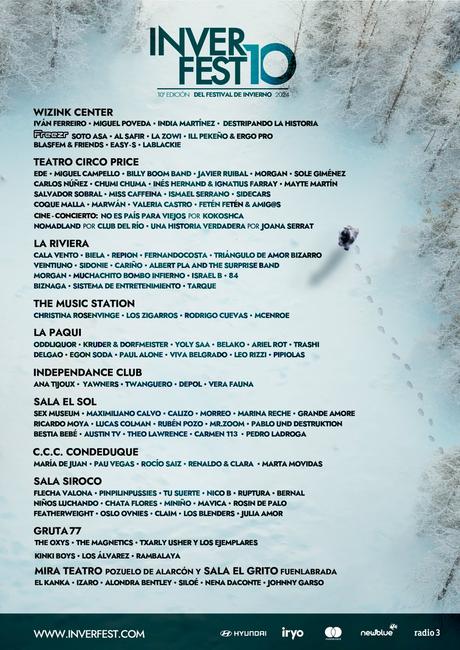 INVERFEST 2024: CARTEL COMPLETO