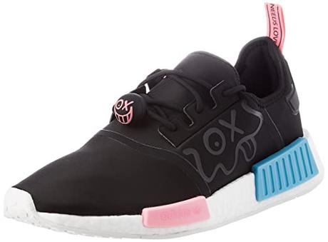 adidas NMD_R1, Sneaker Hombre, Core Black/FTWR White/Core Black, 42 2/3 EU