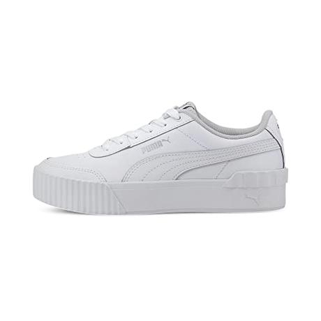 PUMA Women's Fashion Shoes CARINA LIFT TW Trainers & Sneakers, PUMA WHITE-PUMA WHITE, 39