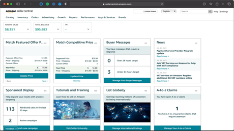 Crea una cuenta de vendedor en Amazon Seller Central