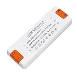 Transformador 220v a 24v, 60W LED Driver, Fuente Alimentacion 24V Constante, Adaptador de luz LED Compacto Para Fuente de Alimentación de Tira LED G4 GU5.3 MR11 MR16 Transformador LED