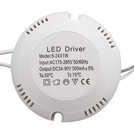 MASUNN AC180V-260V 8-25W LED Driver Fuente De AlimentACión para Lámpara De Techo