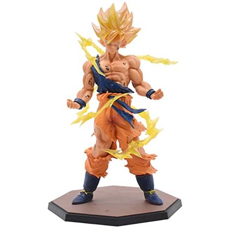 Hilloly Goku Super - Goku Figura - Goku Z Son Goku, Figuras Goku, Figura de Amine de 17 cm Goku Figura para niños de 4 años en adelante