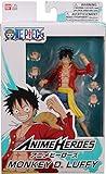 BANDAI Anime Heroes Figura de Acción Luffy - One Piece (36931)