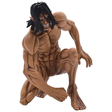 Anime Figura De Accion Attack On Titan,16 Cm Eren Jaeger Collection,Anime Figura Modelo De Personaje Decoración Ornaments Collectibles Toy Modelo Estatuilla Decoración Pastel Coche Adornos