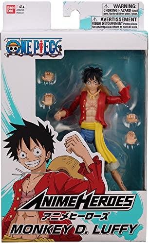 BANDAI Anime Heroes Figura de Acción Luffy - One Piece (36931)