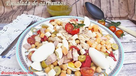 Ensalada de garbanzos Ensalada de garbanzos