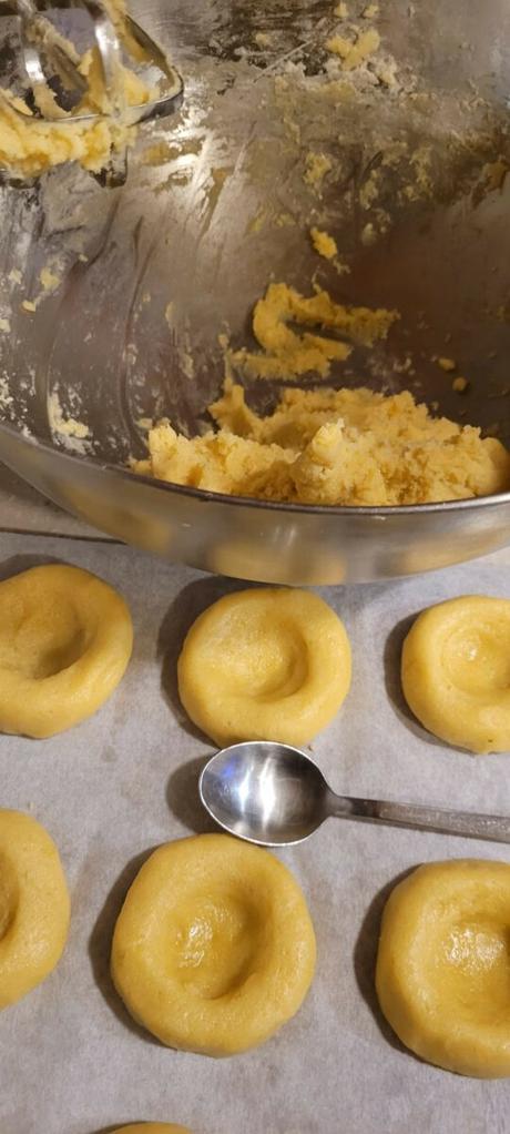 Galletas con mermelada de higos