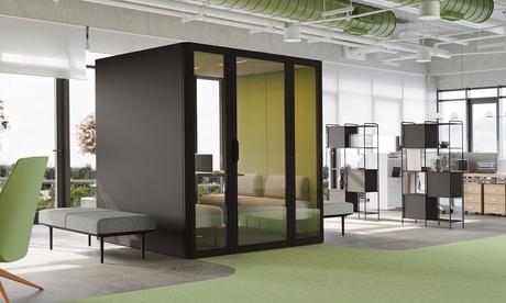 QYOS de Actiu, un oasis acústico que hace eficiente el espacio de trabajo QYOS de Actiu, un oasis acústico que hace eficiente el espacio de trabajo