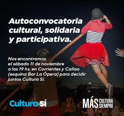 Convocatoria a una Caminata por la Democracia: La Caminata de la Cultura
