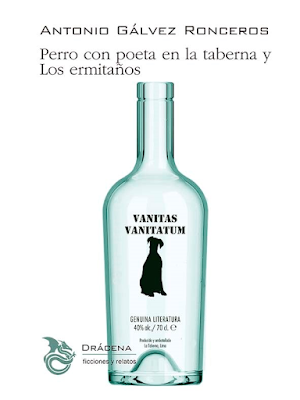 Perro con poeta en la taberna. Los ermitaños