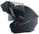 MT Helmet Casco Abatible Genesis Talla M ( 57/58) Negro Mate con homologacion 22.06