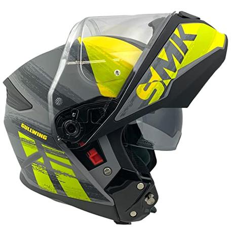 Casco Marca Smk Modular Modelo GULLWING TOURLEADER Decorado Talla Talla M ( 57/58 ) Casco Marca Smk Modular Modelo GULLWING TOURLEADER Decorado Talla