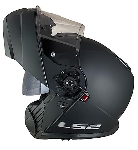 LS2 HELMTS Casco Abatible Strobe 2 Talla M (57/59) Negro Mate Homologacion 22.06