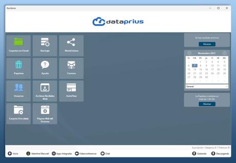 Dataprius. Nuevo escritorio y nueva herramienta Autoflow