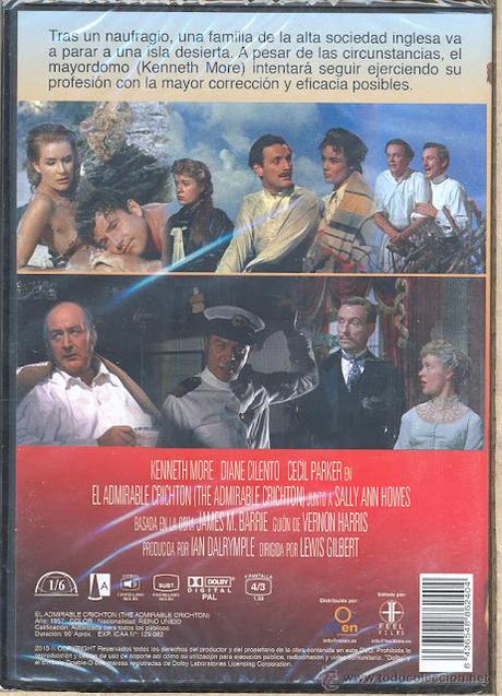 Admirable Crichton, el (Gran Bretaña, 1957)