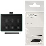 Wacom Intuos S - Tableta Gráfica Bluetooth para Pintar, Dibujar y editar Photos con 2 softwares creativos incluidos para descargar + ACK-20001 - Punta de bolígrafo Digital