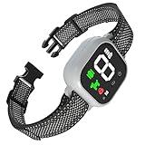 Collar Antiladridos Perros,Collar Automatico Antiladridos con 3 Modos de Sonido/Vibración/Eficiente,Recargable con 8 Niveles de Sensibilidad,Resistencia al Agua para Perros Grandes y Pequeños